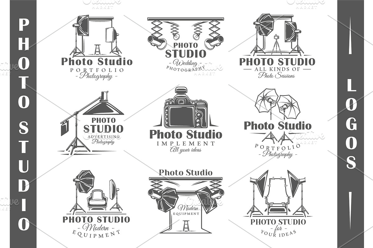 18 Photo Studio Logos Templates, a Branding & Logo Template by Art Design (Photo 2 of 26)
