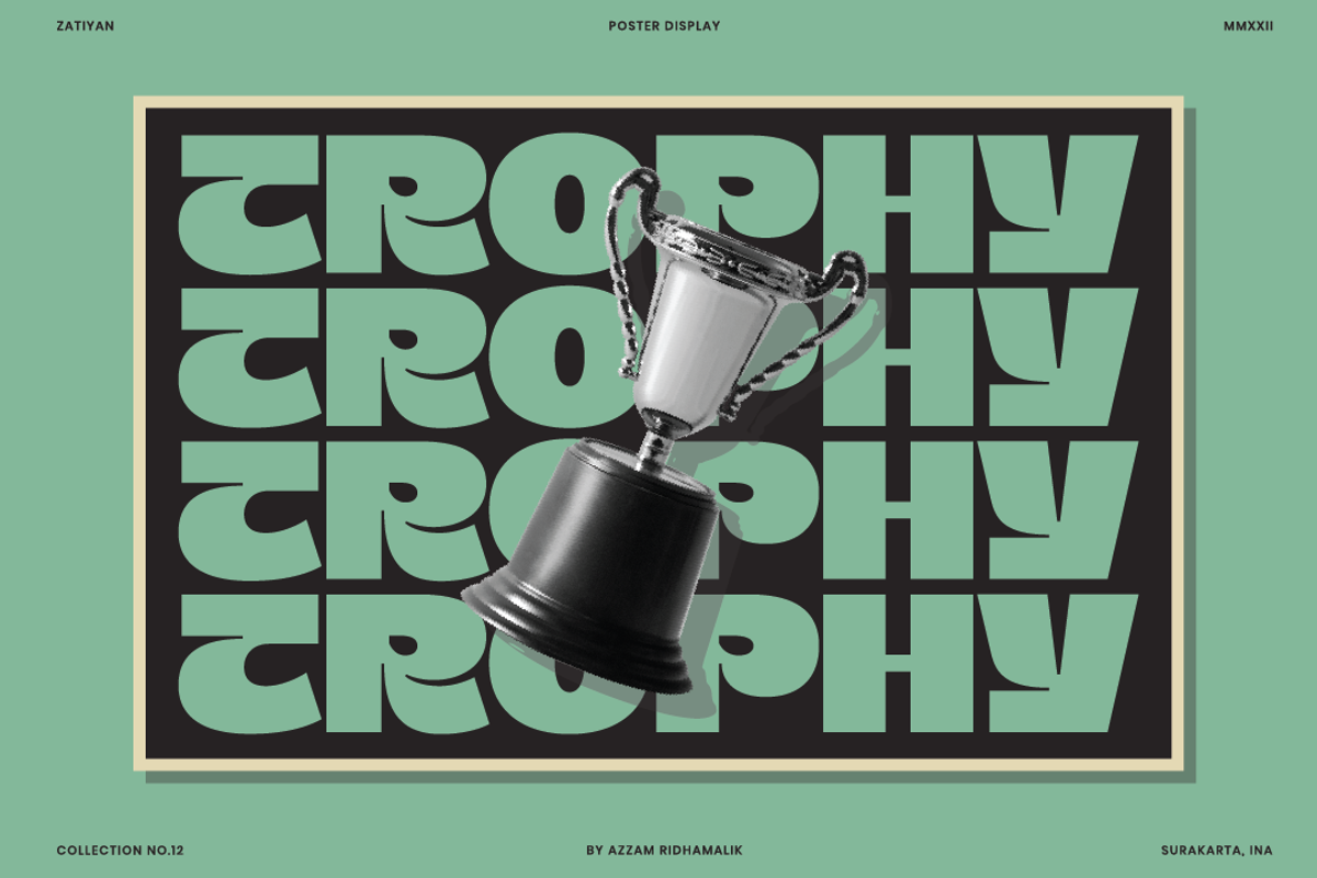 Zatiyan - Display Font, a Font by Zarma Type (Photo 11 of 12)
