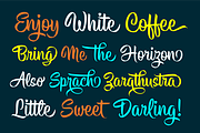 Hisyam Script, a Script Font by Hendra Pratama (Thumbnail 6 of 9)