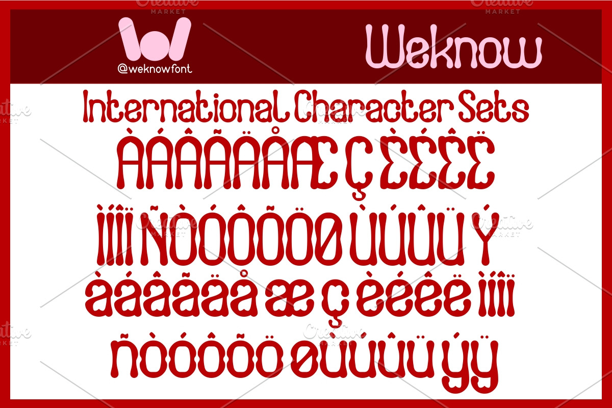 Magician Eyes font, a Sans Serif Font by weknow (Photo 8 of 8)