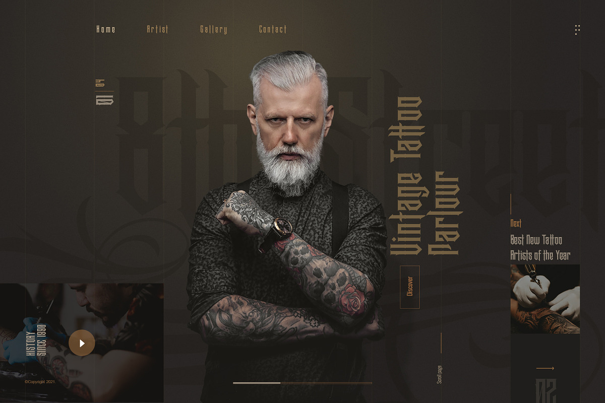 Lock Down Blackletter Font, a Blackletter Font by StockMamba (Photo 4 of 8)
