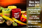 Glass Juice Mock Up V2, an Advertising Mockup by Pixel Place (Thumbnail 1 of 6)