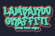 Lambardo Graffiti, a Blackletter Font by Yoga Letter (Thumbnail 1 of 5)