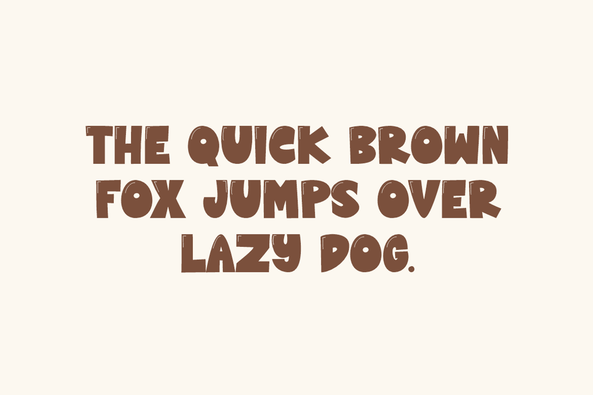 Hijente - Bubble Font, a Sans Serif Font by Iqsiart Studio (Photo 5 of 7)