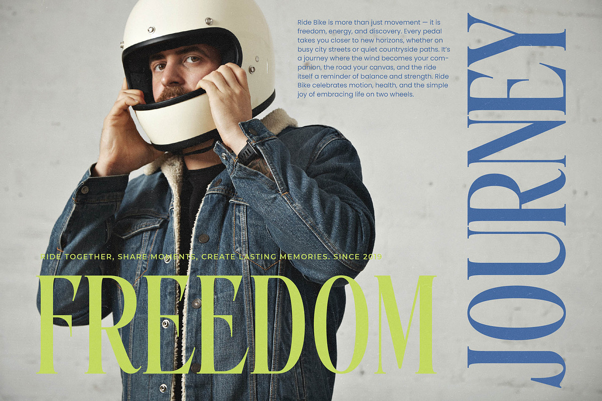 Portrait Midnight Modern Serif, a Sans Serif Font by timelesstype.co (Photo 10 of 15)