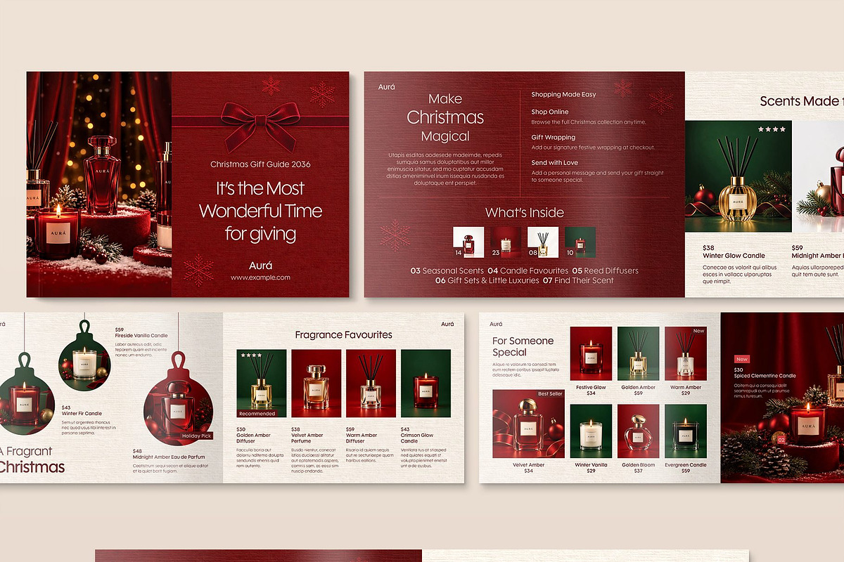 Landscape Christmas Gift Guide, a Brochure Template by BrandPacks (Photo 4 of 4)