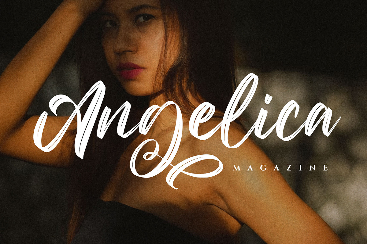 Floransy Modern Brush Font, a Script Font by RantautypeStudio (Photo 13 of 17)