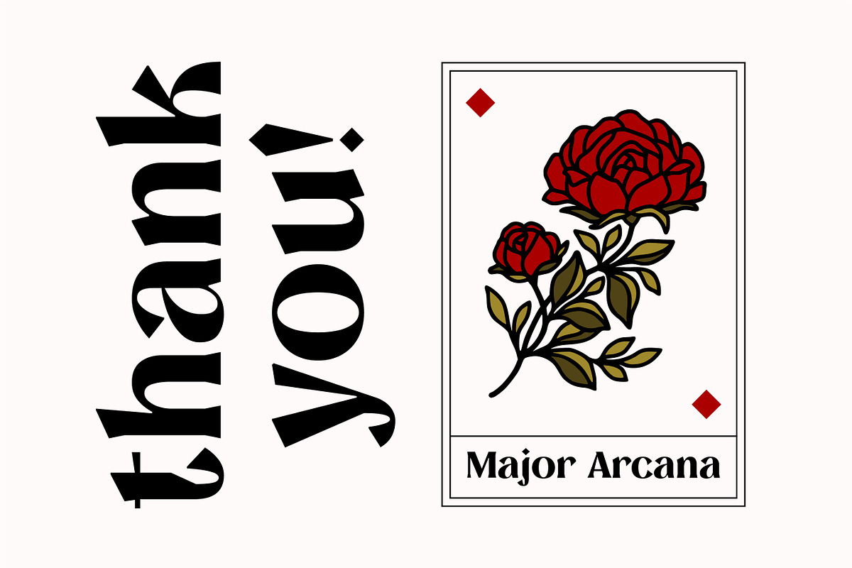 MAJOR ARCANA - Display Variable Type, a Serif Font by Artflorara (Photo 21 of 21)