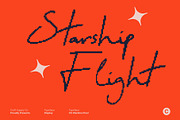 CS Wardine Pixel, a Script Font by Craft Supply Co. (Thumbnail 4 of 8)