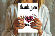 Peace love nursing leopard heart des, an Illustration by CrexoraLab (Thumbnail 4 of 4)