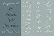 Vector Flourishes and Frames, a Decorative Illustration by Every Tuesday (Thumbnail 4 of 5)