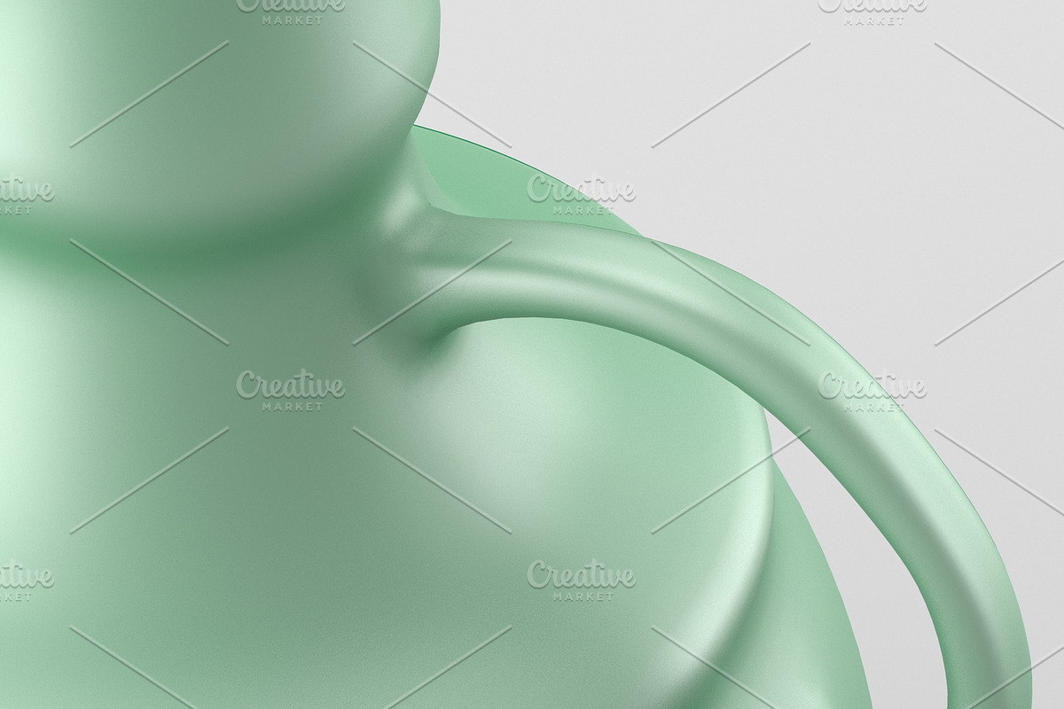Decorative vase with two handles., an Object 3D Model by CGTales (Photo 7 of 11)