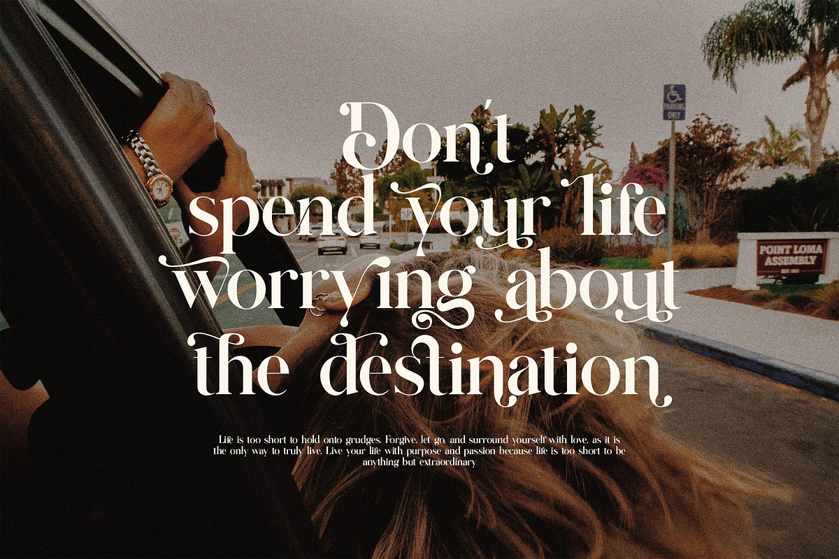 Stenvia Ligature Serif Font Typeface, a Serif Font by Graphicxell (Photo 9 of 10)