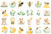 Honey Bee Daisy and Teddy Bear, an Illustration by Libby Wishes (Thumbnail 7 of 7)