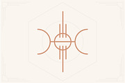 Ancient Tribal Symbols Set, a Graphic by CojoMoxon (Thumbnail 5 of 5)