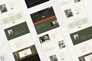 One Page Therapist Website, a Squarespace Template by Pretty Boss Designs (Thumbnail 3 of 6)