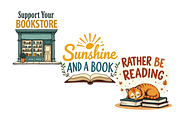 Summer Bookish Hand-Drawn PNG Bundle, a Seasonal Illustration by FloridPrintables (Thumbnail 3 of 11)