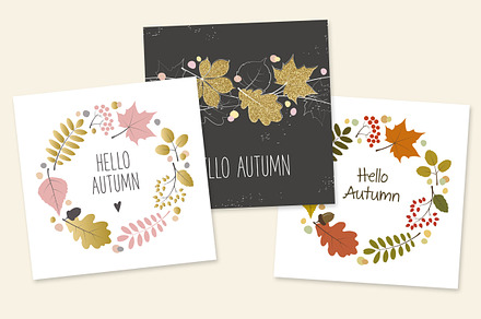Autumn cards
