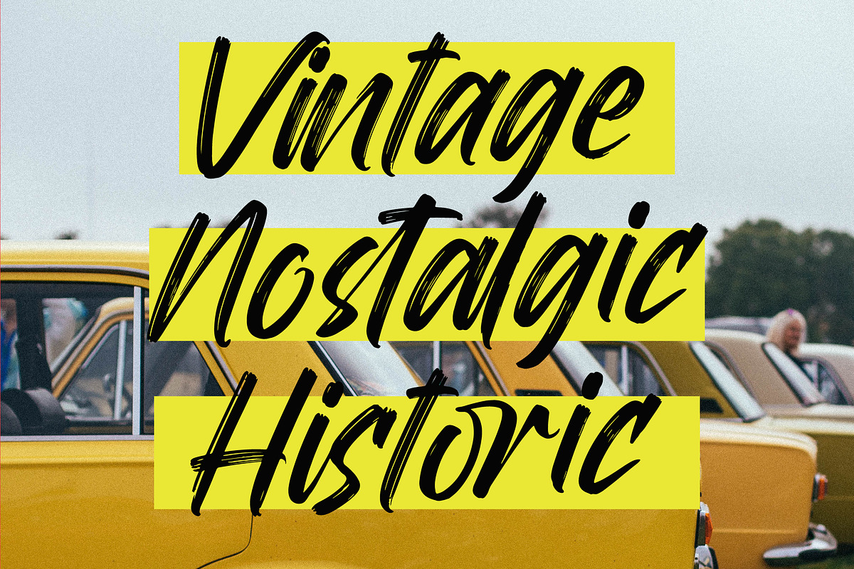 Mirage Factory Bold Brush Font, a Script Font by Letterena Studios Script (Photo 15 of 20)