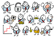 Cartoon business set 1., an Illustration by eka panova (Thumbnail 4 of 6)