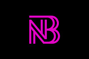 Letter BN NB Logo, a Branding & Logo Template by Buqancreative (Thumbnail 3 of 4)