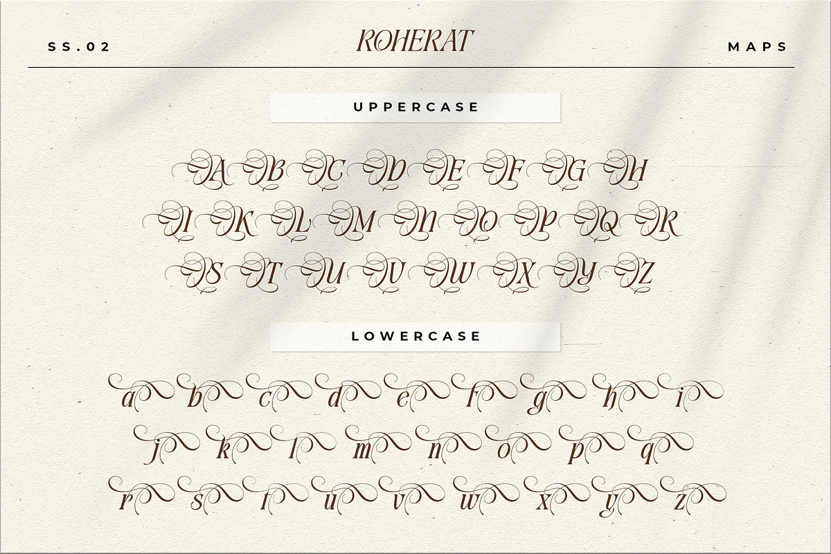 Roherat Typeface, a Serif Font by alit design (Photo 9 of 20)