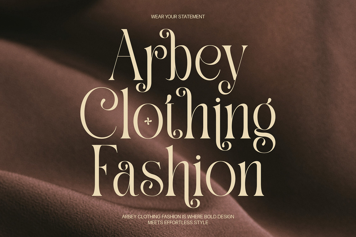 Salmon Elegant Serif Font, a Serif Font by Perfectype (Photo 3 of 8)