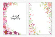Gorgeous pinks watercolor design set, a Work Illustration by fashionaddict (Thumbnail 3 of 11)
