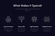 Animated Futuristic Icon Art Set, an Outline Icon by Prosymbols (Thumbnail 2 of 4)