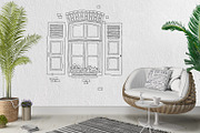Windows & Doors. Vector set., an Object Illustration by iri-illustration (Thumbnail 7 of 8)