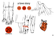 love story, a Person Illustration by Olillia (Thumbnail 4 of 10)