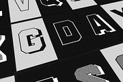 Frat Font - Modern Sans Serif, a Sans Serif Font by Pixnugget (Thumbnail 5 of 6)