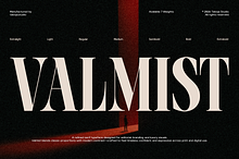 TBJ Valmist Elegant Modern Serif