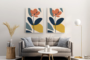 Blooming Floral Abstract Art Print, a Decorative Illustration by Vibrand Studio (Thumbnail 3 of 13)