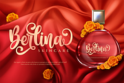 Monitha Calligraphy Script Font, a Script Font by Graphicxell (Thumbnail 2 of 10)