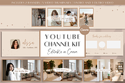YouTube Branding Kit Canva, a Social Media Template by Creative Pixi (Thumbnail 1 of 9)
