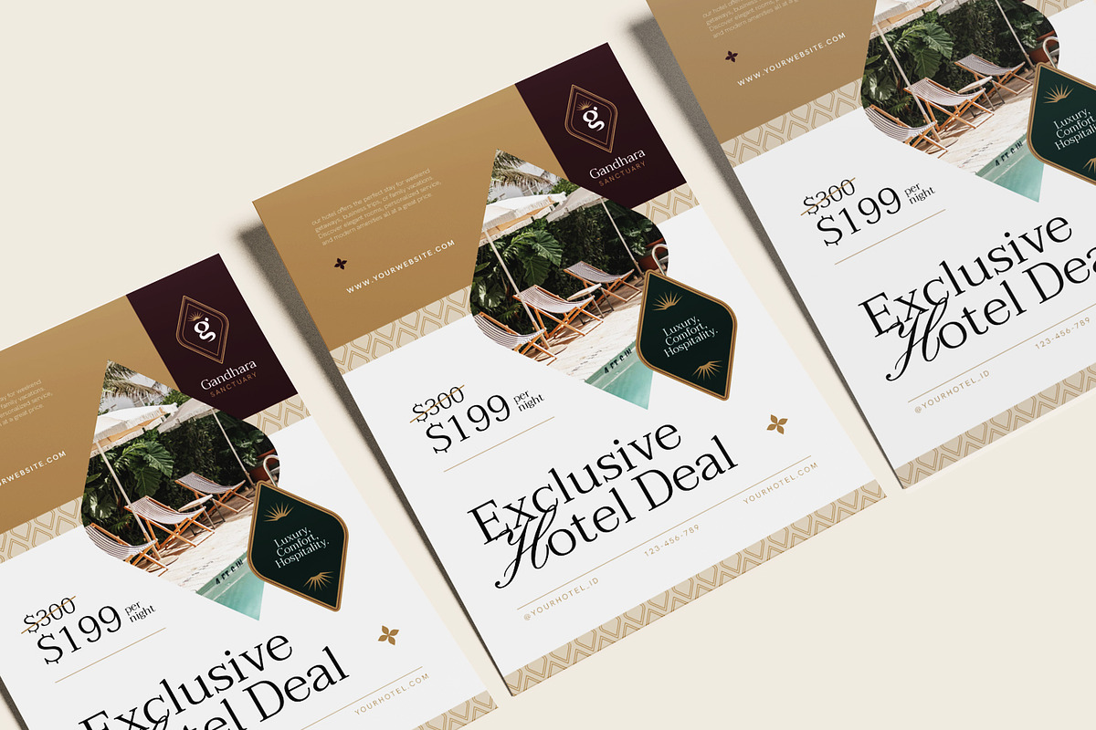 Gandhara Sanctuary - Flyer Template, a Flyer Template by Fannan Studio (Photo 3 of 3)
