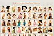 Be Wild Leopard Style Posters, a Background Graphic by MixedArt (Thumbnail 7 of 9)