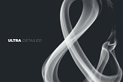 Graceful Smoke Letters Overlays, a Symbol Font by PhotoSpirit (Thumbnail 6 of 8)