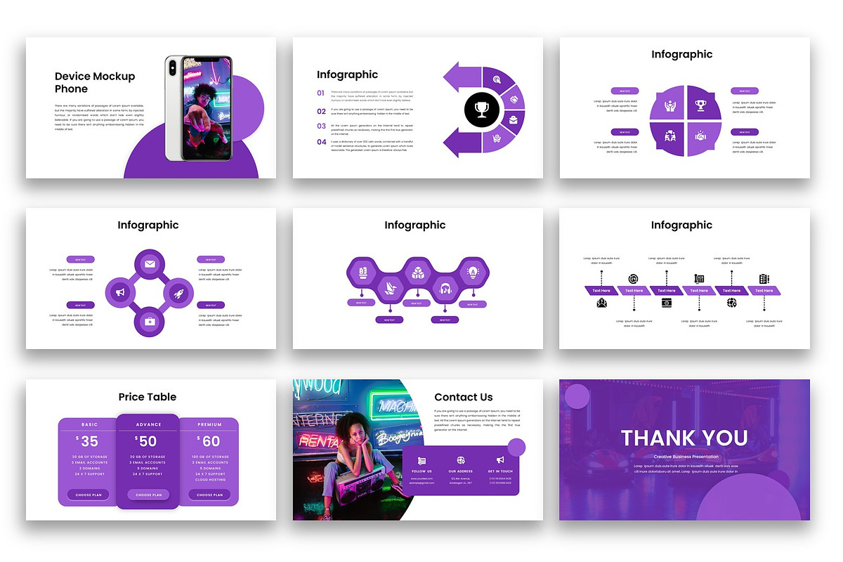 Gensus – Creative Google Slide, a Presentation Template by kreatifreya (Photo 5 of 5)