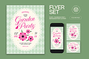 Garden Party Flyer, a Flyer Template by graphicook (Thumbnail 1 of 3)
