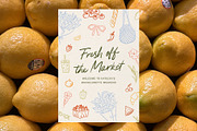 Farmer's Market Hand Drawn Elements, an Illustration by Claire Emery Designs (Thumbnail 5 of 5)