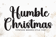 Humble Christmas | Script Font, a Handwritten Font by Scratchones (Thumbnail 1 of 8)
