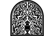 Ornamental Floral Arch Engraving, a Decorative Illustration by Designer_Momina (Thumbnail 12 of 21)