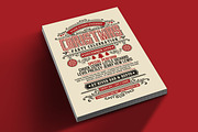 Chirstmas Party Vintage Art Deco Stl, a Flyer Template by Muhamad Iqbal hidayat (Thumbnail 2 of 4)