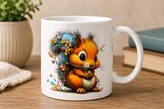Watercolor Animals Clipart, a Seasonal Illustration by CreationArt (Thumbnail 5 of 7)