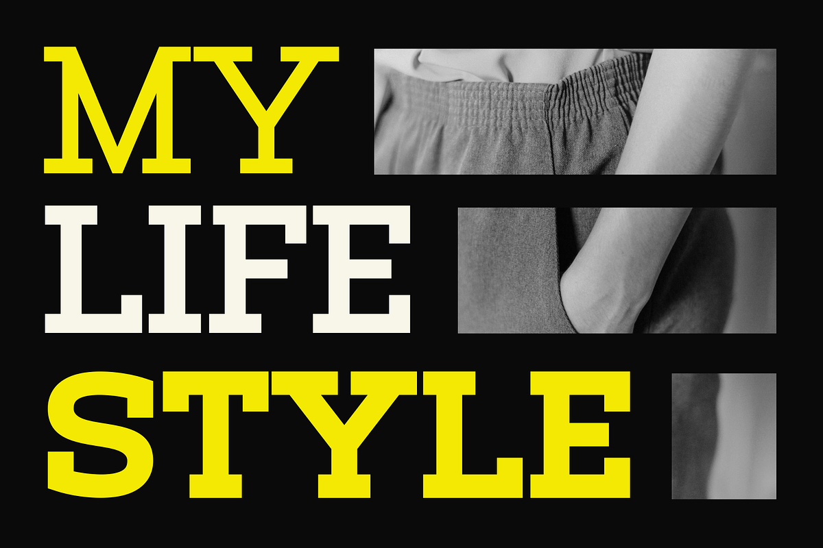 Vergho - Modern Slab Serif, a Slab Serif Font by MaikoHatta (Photo 3 of 7)