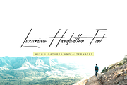 Arcadia-Nova Handwritten Luxury Font, a Script Font by Designova® (Thumbnail 2 of 9)