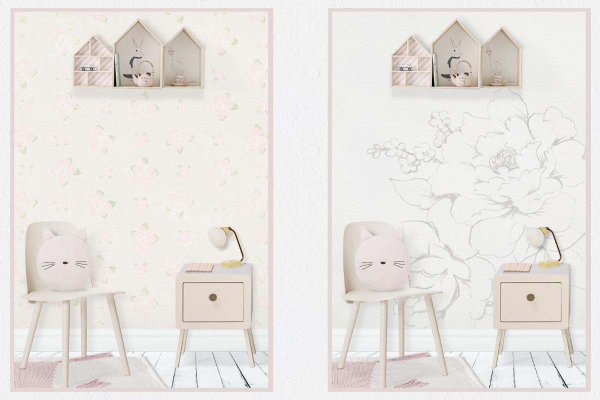 Kids Room Wall/Frame Mock Up 15, a Print Template by Whimsicality (Photo 2 of 6)