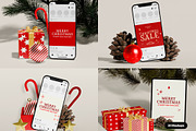 Christmas Mockup Bundle, a Packaging Mockup by Mego-studio (Thumbnail 2 of 11)